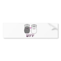 Kawaii Salt n Pepper BFF Bumper Stickers