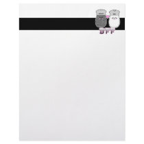 Kawaii Salt n Pepper BFF Customized Letterhead