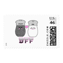 Kawaii Salt n Pepper BFF Postage Stamps