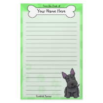 Kawaii Scottish Terrier Stationery