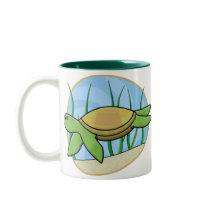 Kawaii Sea Turtle Mug