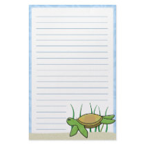Kawaii Sea Turtle Stationery by MenagerieMayhem Kawaii Sea Turtle Stationery