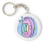 Kawaii Seahorse Keychain