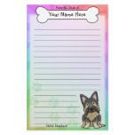 Kawaii Shiloh Shepherd Stationery 2