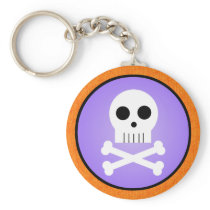 Kawaii Skull Halloween Keychains