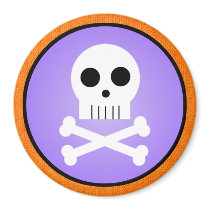 Kawaii Skull Halloween Refrigerator Magnets