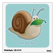 Kawaii Snail Wall Sticker