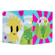 Kawaii Spring Day Binder binders