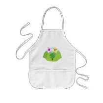 Kawaii Spring Day  Kids Apron