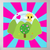 Kawaii Spring Day Print