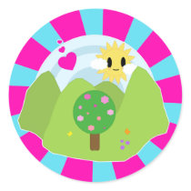 Kawaii Spring Day Sticker