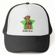 Kawaii Star Airedale Terrier Trucker Hats