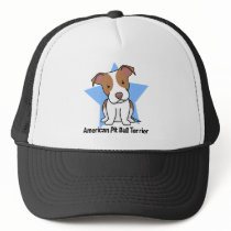 Kawaii Star American Pit Bull Terrier Trucker Hats