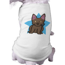 Kawaii Star Australian Kelpie Dog T-Shirt pet clothing by MenagerieMayhem Kawaii Star Australian Kelpie Dog T-Shirt pet clothing