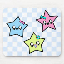 KAWAII STAR BABIES BABY STARS mousepads
