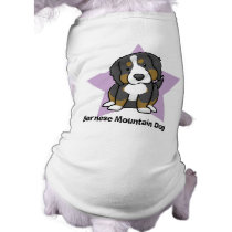 Kawaii Star Bernese Mountain Dog Doggie Tshirt