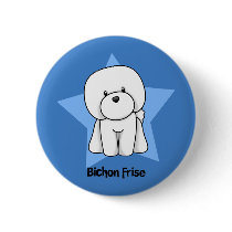 Kawaii Star Bichon Frise Pin