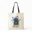 Kawaii Star Blue Heeler bags