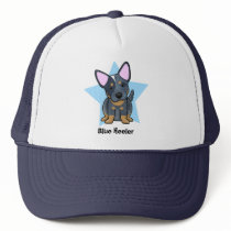 Kawaii Star Blue Heeler hats