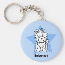 Kawaii Star Bolognese Keychain