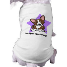 Kawaii Star Brindle Cardigan Welsh Corgi Doggie Tee