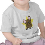Kawaii Star Brindle French Bulldog Baby's t-shirts