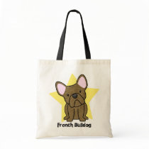 Kawaii Star Brindle French Bulldog Bag