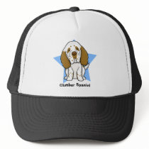 Kawaii Star Clumber Spaniel hats