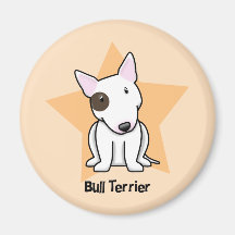 Kawaii Star Eye Spot Bull Terrier Magnet