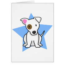 Kawaii Star Jack Russell Card by MenagerieMayhem Kawaii Star Jack Russell Card