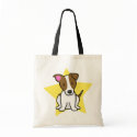 Kawaii Star Jack Russell Terrier Bag by MenagerieMayhem Kawaii Star Jack Russell Terrier Bag