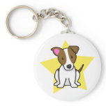 Kawaii Star Jack Russell Terrier Keychain