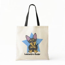 Kawaii Star Lancashire Heeler Tote Bag