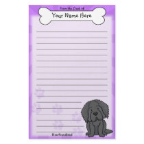 Kawaii Star Newfoundland Stationery