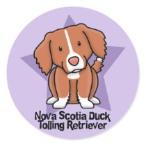Kawaii Star Nova Scotia Duck Tolling Retriever Sticker