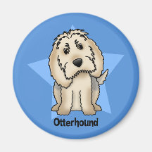 Kawaii Star Otterhound Magnets
