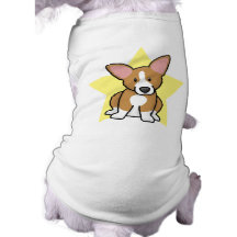 Kawaii Star Pembroke Welsh Corgi Dog T-Shirt