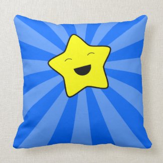 Kawaii Star Pillow