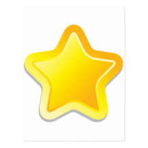 Kawaii star postcards