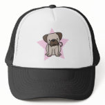 Kawaii Star Pug Hat