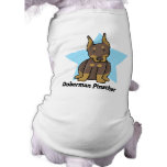 Kawaii Star Red Doberman Pinscher Doggie T Shirt