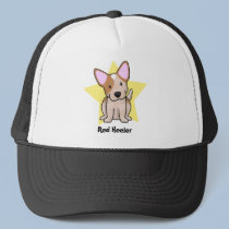Kawaii Star Red Heeler hats by MenagerieMayhem Kawaii Star Red Heeler hats