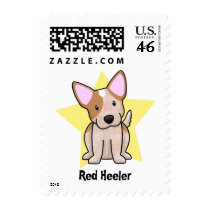Kawaii Star Red Heeler Stamp