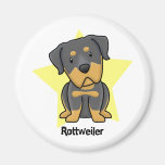 Kawaii Star Rottweiler Fridge Magnet