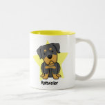 Kawaii Star Rottweiler Mug