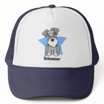 Kawaii Star Schnauzer Trucker Hats