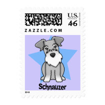 Kawaii Star Schnauzer postage by MenagerieMayhem Kawaii Star Schnauzer postage