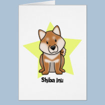 Kawaii Star Shiba Inu cards