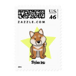 Kawaii Star Shiba Inu postage