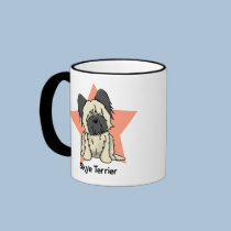Kawaii Star Skye Terrier mugs